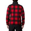 imageColumbia Mens Sweater Weather Printed Half Zip IiMountain RedCheck PrintMountain Red Black