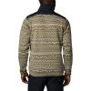 imageColumbia Mens Sweater Weather Printed Half Zip IiStone Green Madras Multi