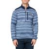 imageColumbia Mens Sweater Weather Printed Half Zip IiDark Mountain Madras Multi