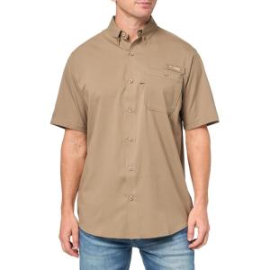 imageColumbia Mens Bucktail Ii Short Sleeve WovenFlaxTimberwoods Camo