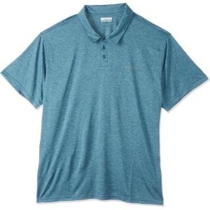 imageColumbia Mens Standard Hike PoloRiver Blue Heather