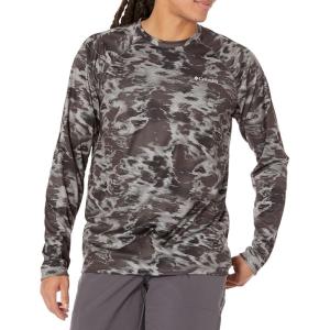 imageColumbia Mens Summerdry Printed Long SleeveBlack Natureal Waves