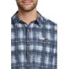 imageColumbia Mens Utilizer Printed Woven Short SleeveCollegiate Navy Omblur