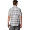 imageColumbia Mens Utilizer Printed Woven Short SleeveColumbia Grey Omblur