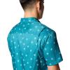 imageColumbia Mens Utilizer Printed Woven Short SleeveRiver Blue Sundot Tonal
