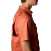 imageColumbia Mens Utilizer Printed Woven Short SleeveTuscan Sundot Tonal