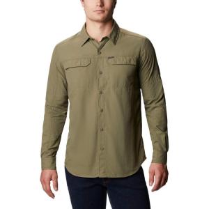 imageColumbia Mens Silver Ridge20 Long Sleeve ShirtStone Green
