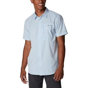 imageColumbia Mens Twisted Creek Iii Short SleeveJet Stream Basic Stripe