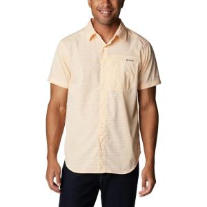 imageColumbia Mens Twisted Creek Iii Short SleeveMango Wave Crest Stripe