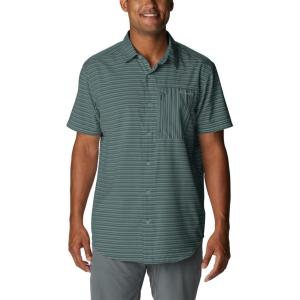 imageColumbia Mens Twisted Creek Iii Short SleeveMetal Basic Stripe