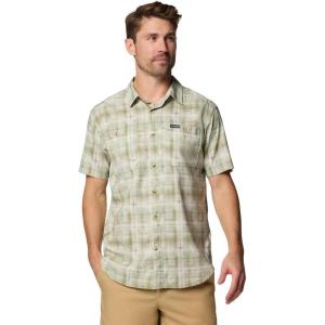 imageColumbia Mens Utilizer Printed Woven Short SleeveSafari Omblur