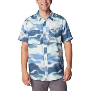 imageColumbia Mens Utilizer Printed Woven Short SleeveSkyler Undercurrent