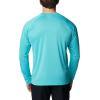 imageColumbia Mens Fork Stream Heather Long Sleeve ShirtBright Aqua Heather