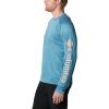 imageColumbia Mens Fork Stream Heather Long Sleeve ShirtDeep Marine Heather