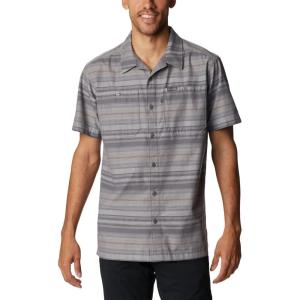 imageColumbia Mens Scenic Ridge Short SleeveCity Grey Stripe
