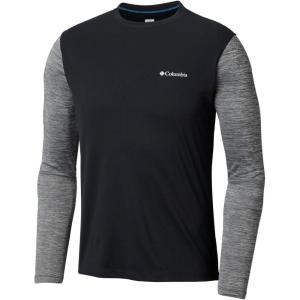 imageColumbia Mens Zero Rules Long Sleeve ShirtBlackBlack Heather