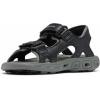 imageColumbia UnisexChild Techsun Vent Sandal SportBlack  Columbia Grey
