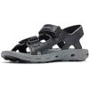 imageColumbia UnisexChild Techsun Vent Sandal SportBlack  Columbia Grey