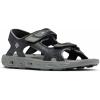imageColumbia UnisexChild Techsun Vent Sandal SportBlack  Columbia Grey