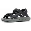 imageColumbia UnisexChild Techsun Vent Sandal SportBlack  Columbia Grey