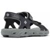 imageColumbia UnisexChild Techsun Vent Sandal SportBlack  Columbia Grey