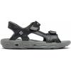 imageColumbia UnisexChild Techsun Vent Sandal SportBlack  Columbia Grey
