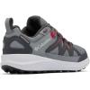 imageColumbia UnisexChild Peakfreak Rush Waterproof Hiking ShoeTitanium Grey SteelMountain Red