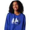 imageColumbia Womens Hart Mountain Crew IiiClematis BlueTreehome