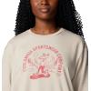 imageColumbia Womens Hart Mountain Crew IiiDark StoneFoxy Stroll