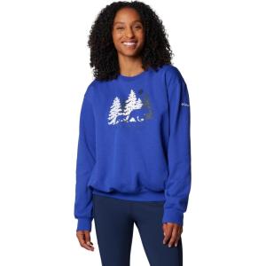 imageColumbia Womens Hart Mountain Crew IiiClematis BlueTreehome