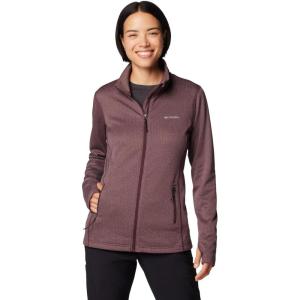 imageColumbia Womens Park View Grid Fleece Full Zip Moonvista XLarge