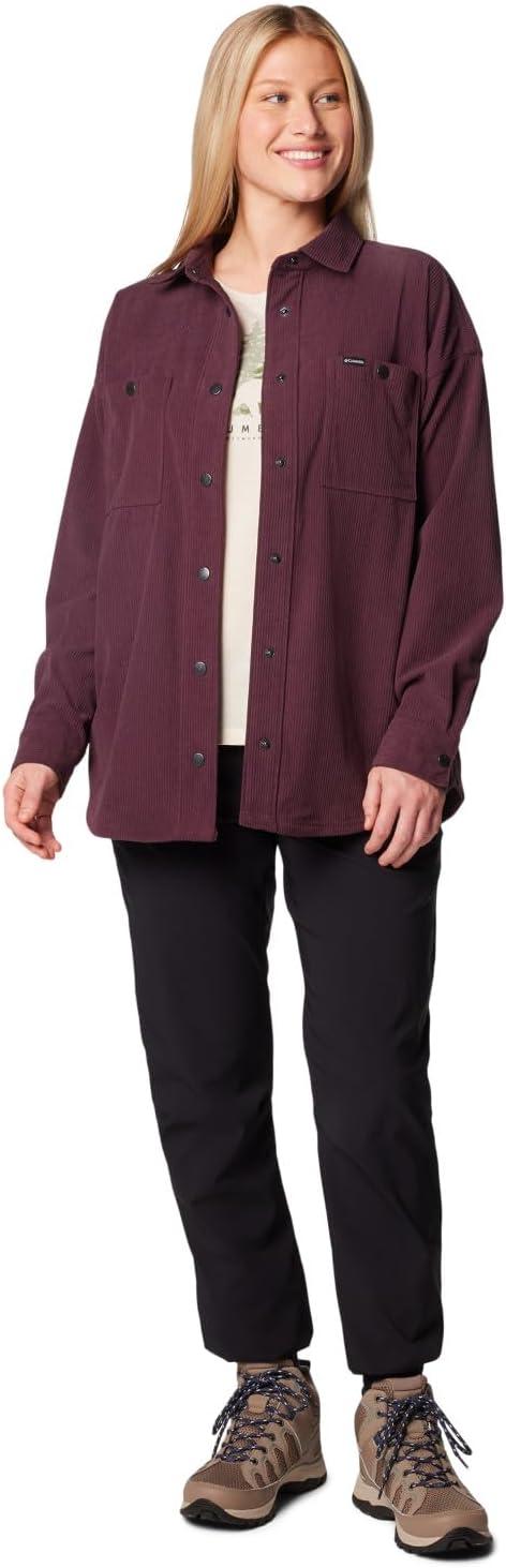 imageColumbia Womens Blue Point Creek Corduroy Shirt JacketMoonvista
