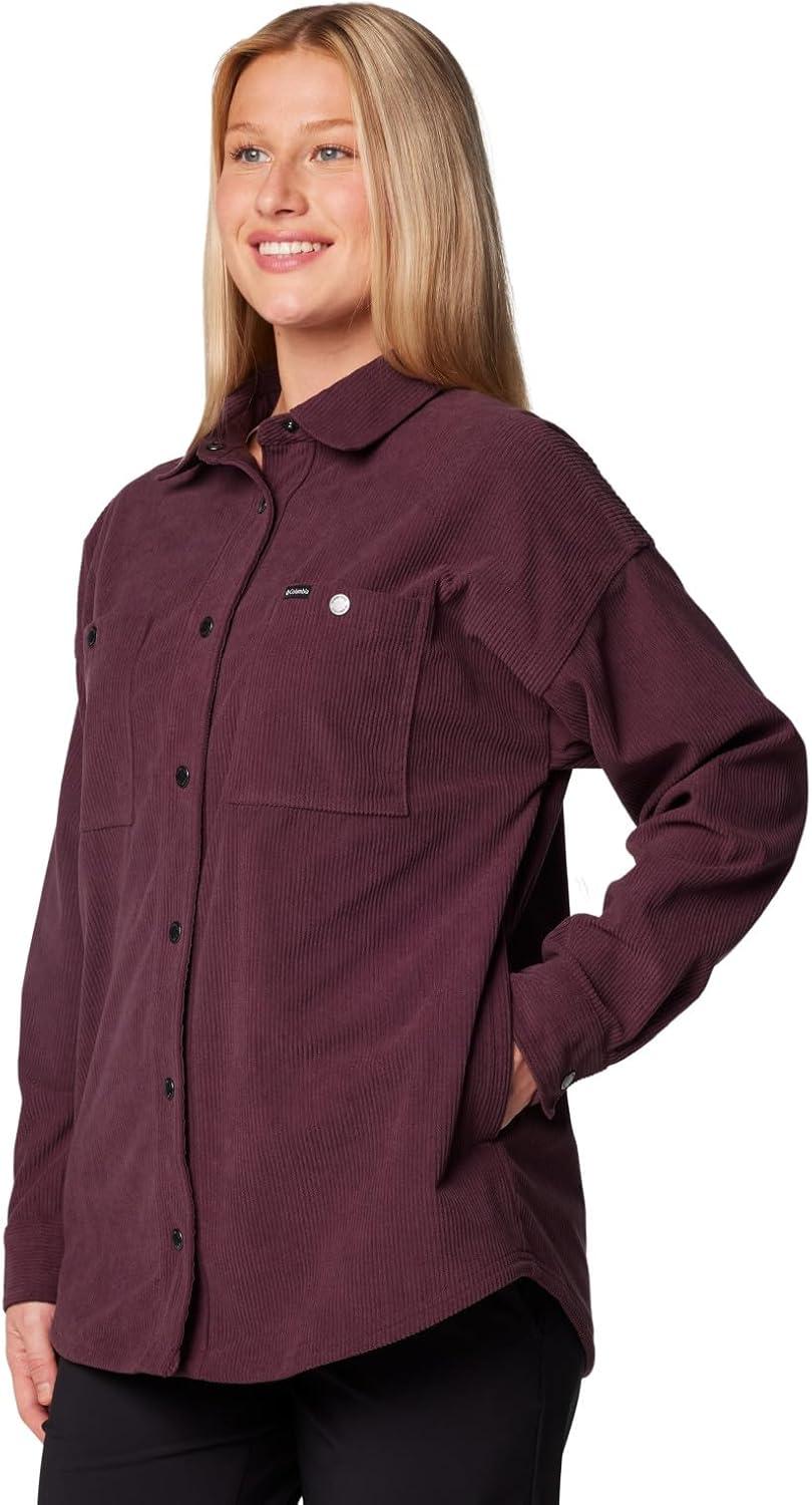 imageColumbia Womens Blue Point Creek Corduroy Shirt JacketMoonvista