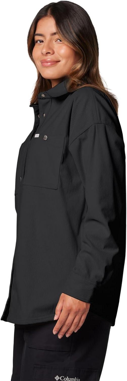 imageColumbia Womens Blue Point Creek Corduroy Shirt JacketShark