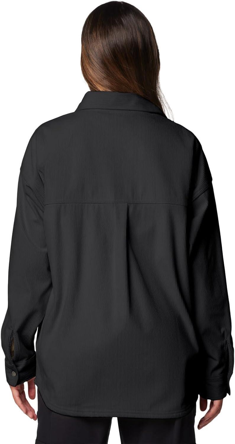 imageColumbia Womens Blue Point Creek Corduroy Shirt JacketShark