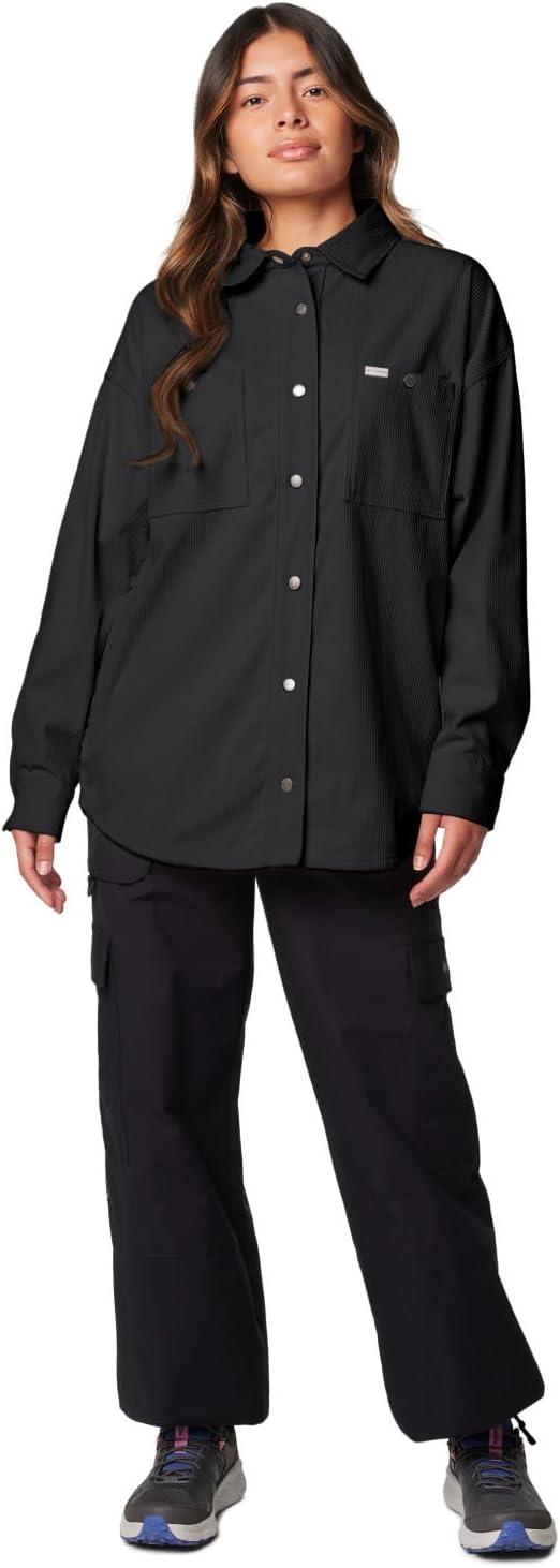imageColumbia Womens Blue Point Creek Corduroy Shirt JacketShark