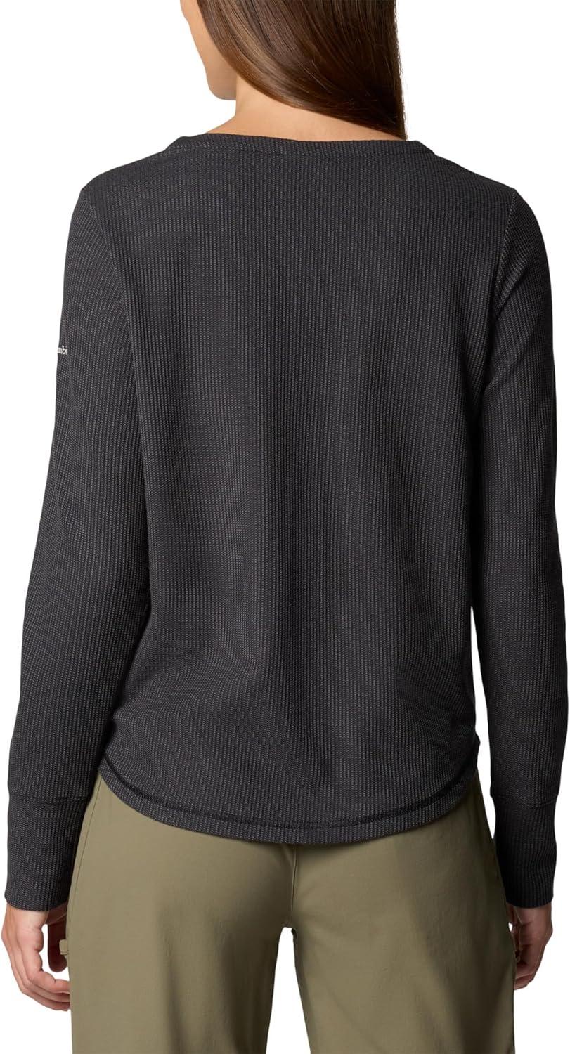 imageColumbia Womens Blue Point Falls Long Sleeve HenleyShark