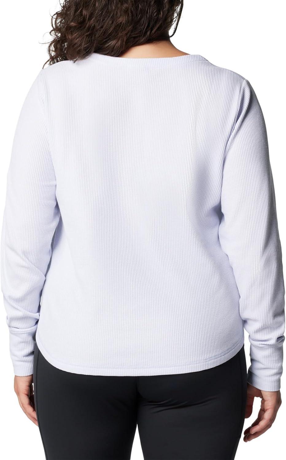 imageColumbia Womens Blue Point Falls Long Sleeve HenleySnowdrift