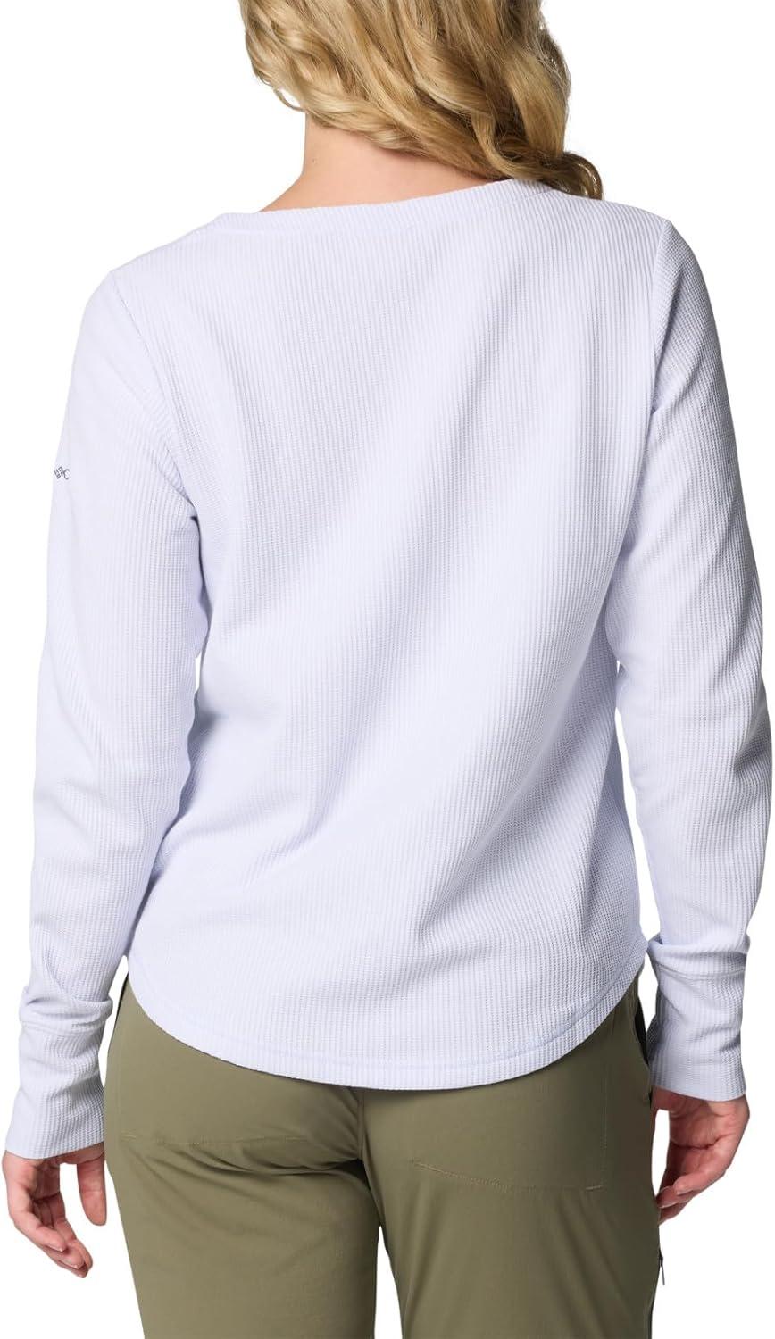 imageColumbia Womens Blue Point Falls Long Sleeve HenleySnowdrift