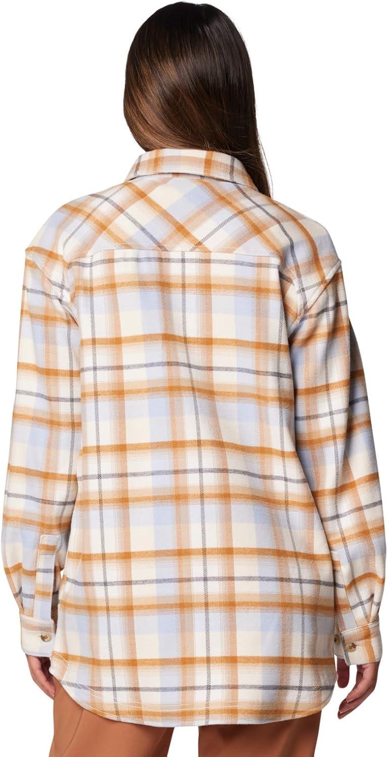 imageColumbia Womens Calico Basin Shirt JacketChalk Classic Multi Tartan