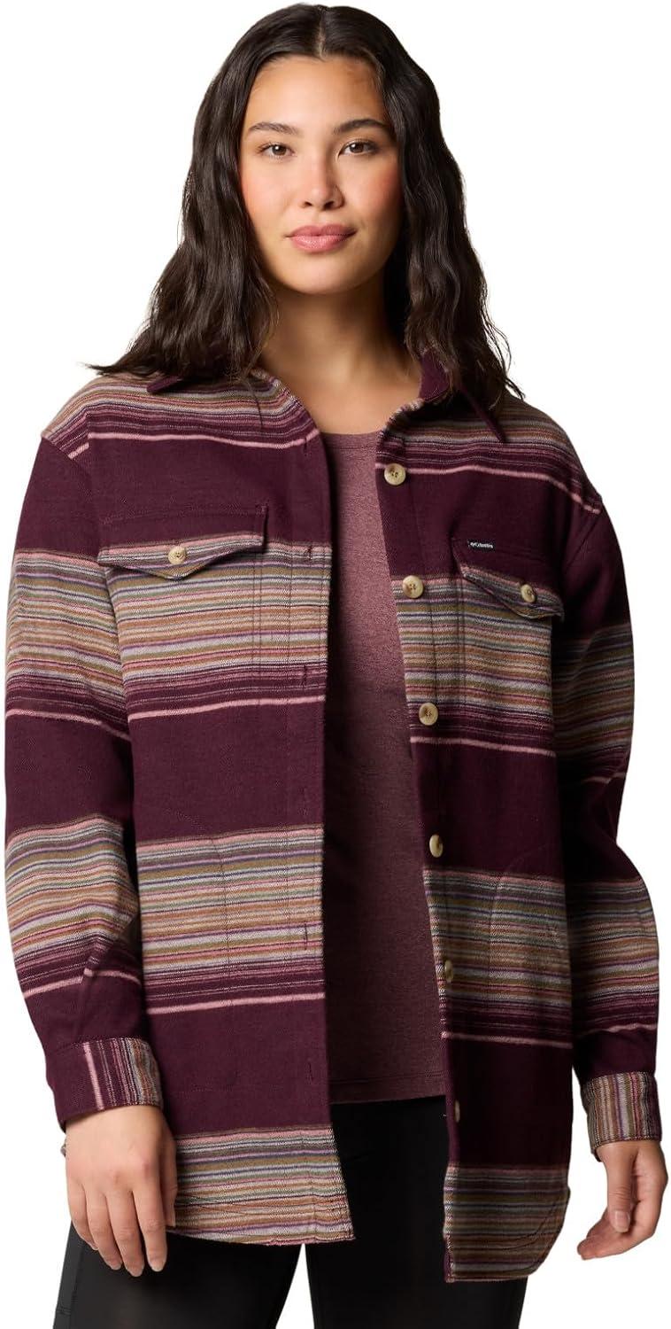 imageColumbia Womens Calico Basin Shirt JacketMoonvista Vista Stripe