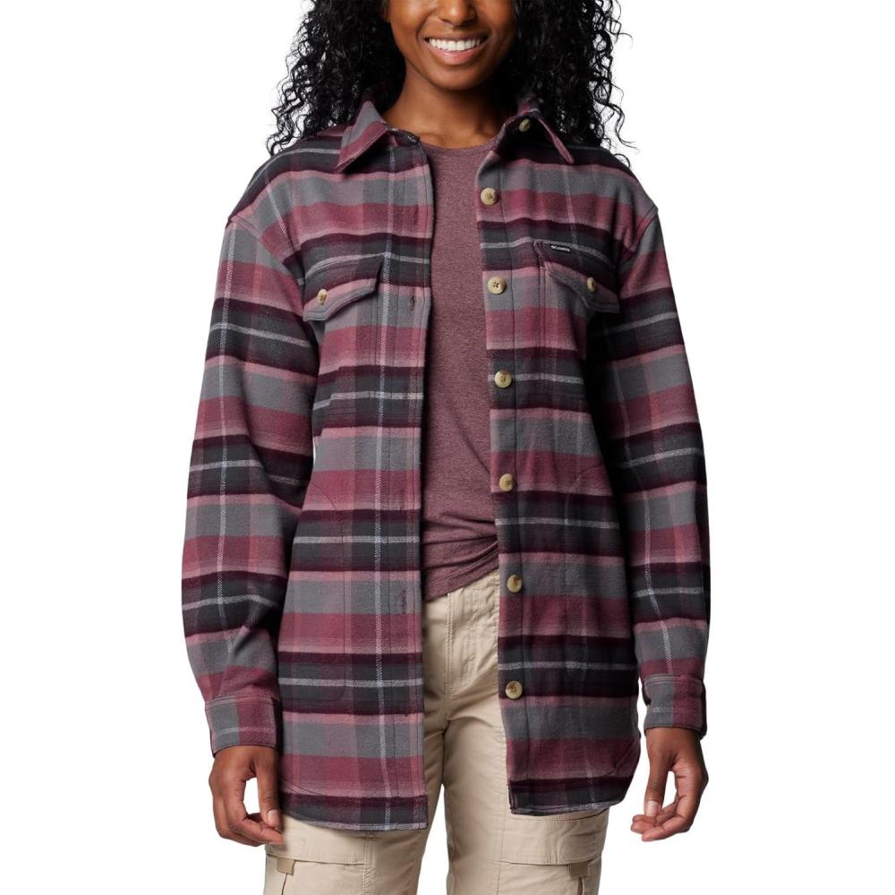imageColumbia Womens Calico Basin Shirt JacketMoonvista Classic Multi Tartan