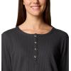 imageColumbia Womens Blue Point Falls Long Sleeve HenleyShark