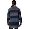 imageColumbia Womens Calico Basin Shirt JacketCollegiate Navy Vista Stripe