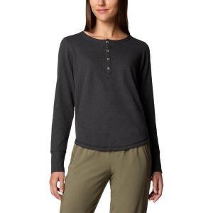 imageColumbia Womens Blue Point Falls Long Sleeve HenleyShark
