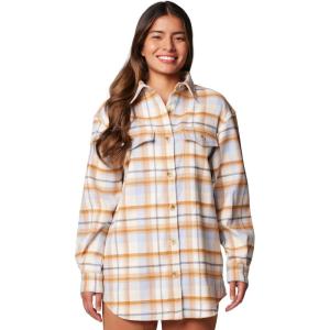 imageColumbia Womens Calico Basin Shirt JacketChalk Classic Multi Tartan