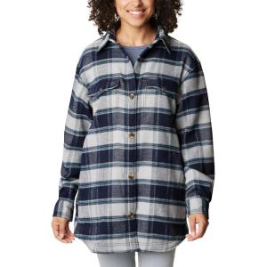 imageColumbia Womens Calico Basin Shirt JacketDark Nocturnal Buffalo Ombre