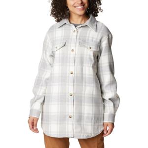 imageColumbia Womens Calico Basin Shirt JacketSea Salt Buffalo Ombre