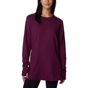 imageColumbia Womens Holly Hideaway Waffle TunicMarionberry