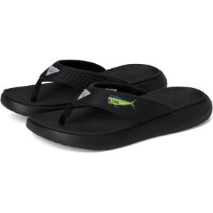 imageColumbia Mens Boatside Fish Flip Sport SandalBlackBlack